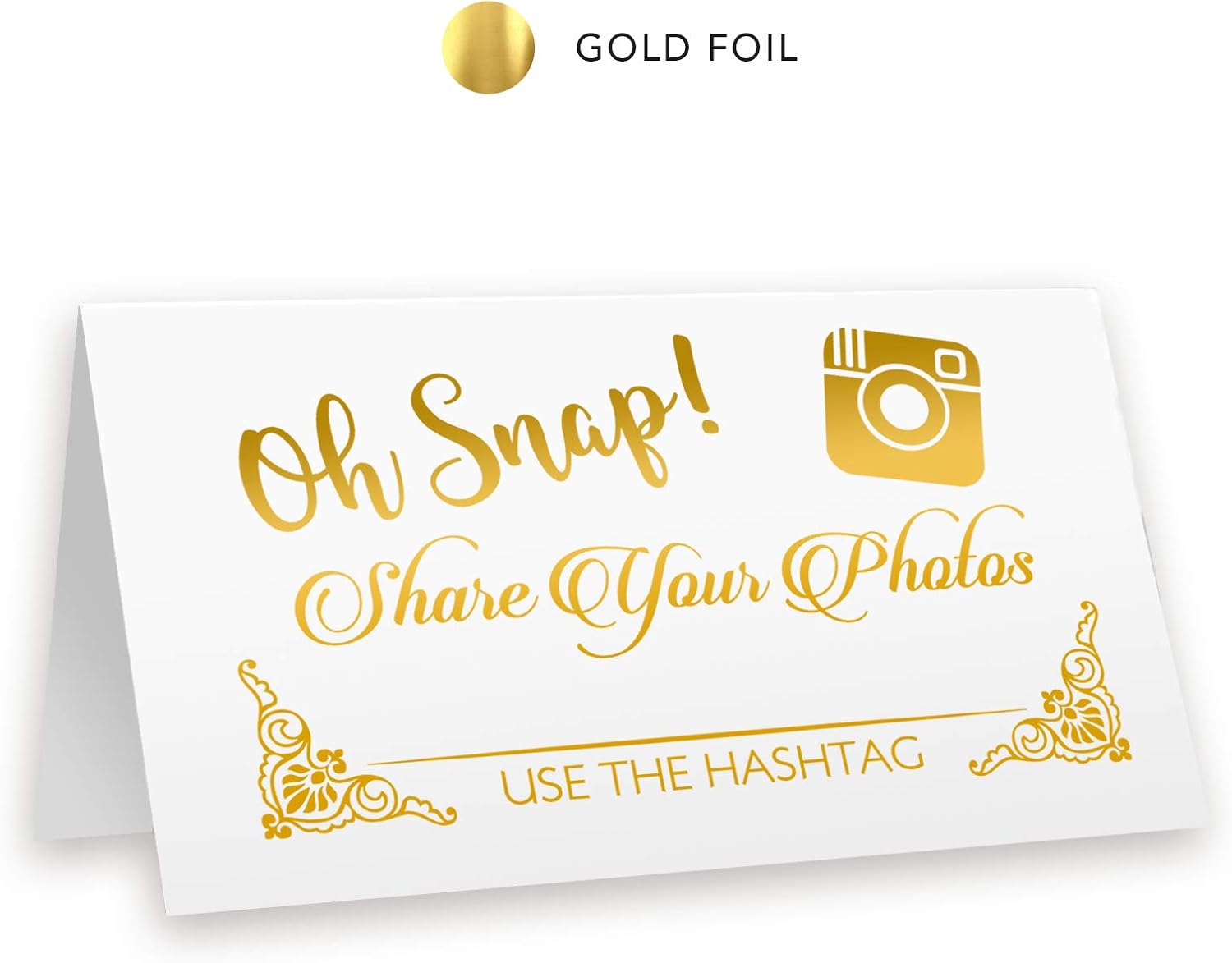 Amazon Com Hashtags Signs Gold Foil 25 Pack Elegant Quality Wedding Hashtag Photo Sign For Instagram Facebook And Social Media Photographs Table Top Place Cards Oh Snap Share Your Photos Gold 2 Amazon Com Hashtags Signs Gold Foil 25 Pack Elegant Quality Wedding Hashtag Photo Sign For Instagram Facebook And Social Media Photographs Table Top Place Cards Oh Snap Share Your Photos Gold 2