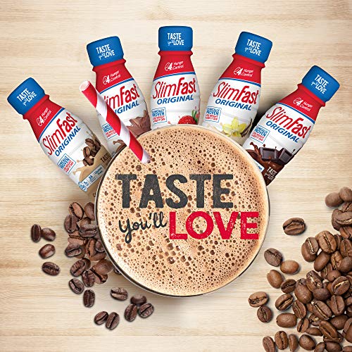 5 SlimFast+Original+Cappuccino+Delight+Shake