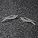 Ear Climbers/Ear Crawlers Earrings Cuff Climber Pins (Leaf White)