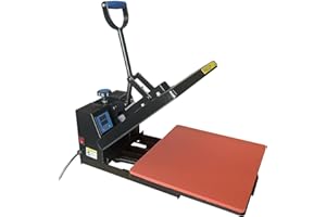 Fancierstudio DG Digital Heat Press Pull Out Lower Platen 5.5" Slide Out T-Shirt Sublimation Heat Press DG15x15 BP