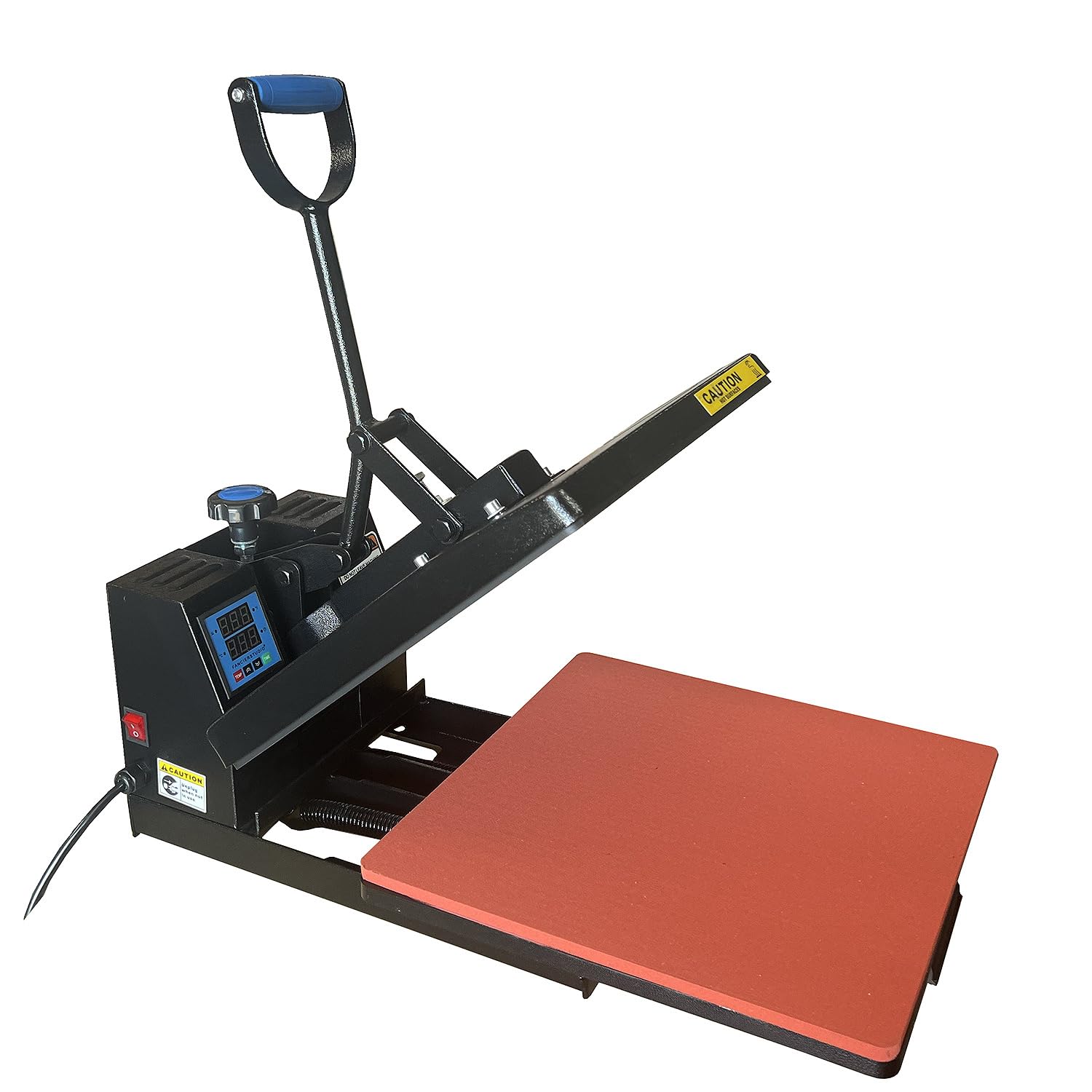 Photo 1 of Fancierstudio DG Digital Heat Press Pull Out Lower Platen 5.5" Slide Out T-Shirt Sublimation Heat Press DG15x15 BP