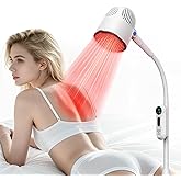 Infrared Red Light Therapy for Body, Featuring Integrated 750nm Red&1500nm Near&2500nm Mid-Infrared Heat Lamp Therapy for Pain Relief, Muscle Relaxation, Skin Smoothing, Suitable for Full-Body Use