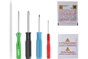 LeFix 5 in 1 Package Laptop Repair Tool Kit,4 x Screwdrivers,1 x Plastic Scribe,2 x IPA Wipes,Kit Designed for DELL Razer Laptop