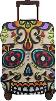 it luggage candy skull