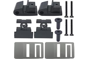 BLKGJTF RV Refrigerator Hinge Repair Kit Replace 3316885.900, Fits for Dometic DM2672 DM2872 DM2882 DM2682, with 2 Pcs Refrigerator Airing Device