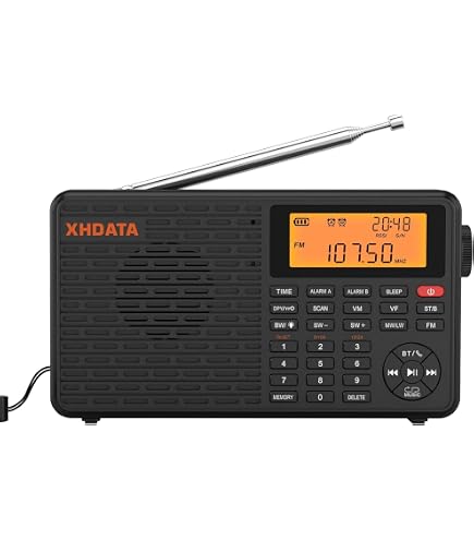 Amazon.com: QODOSEN DX-286 Portable Radio, with TEF6686 Automotive