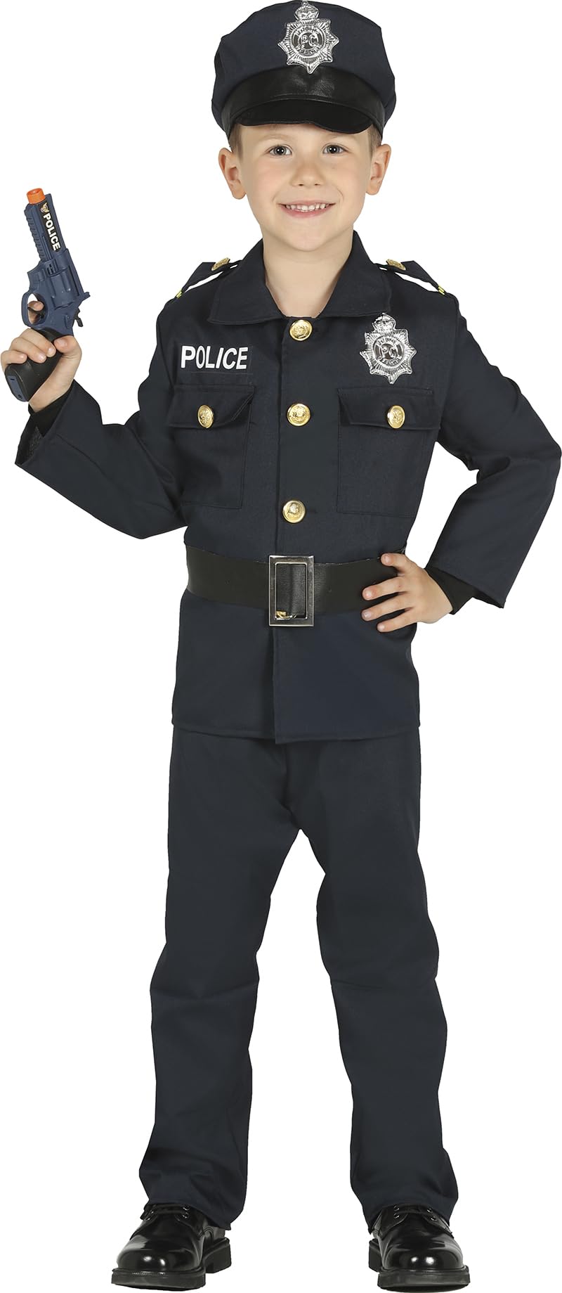 FIESTAS GUIRCA, S.L. Child Police Uniform Costume