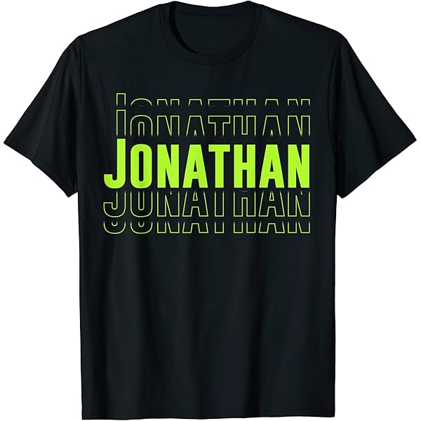 Amazon.com: Jonathan Gifts Idea Retro First Name Vintage Jonathan