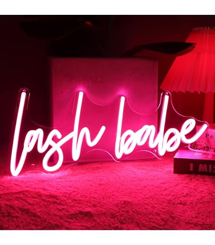 Love is in The Air Neon Sign Spa Beauty Room Brows Lashed Salon Studio LED Wall Art