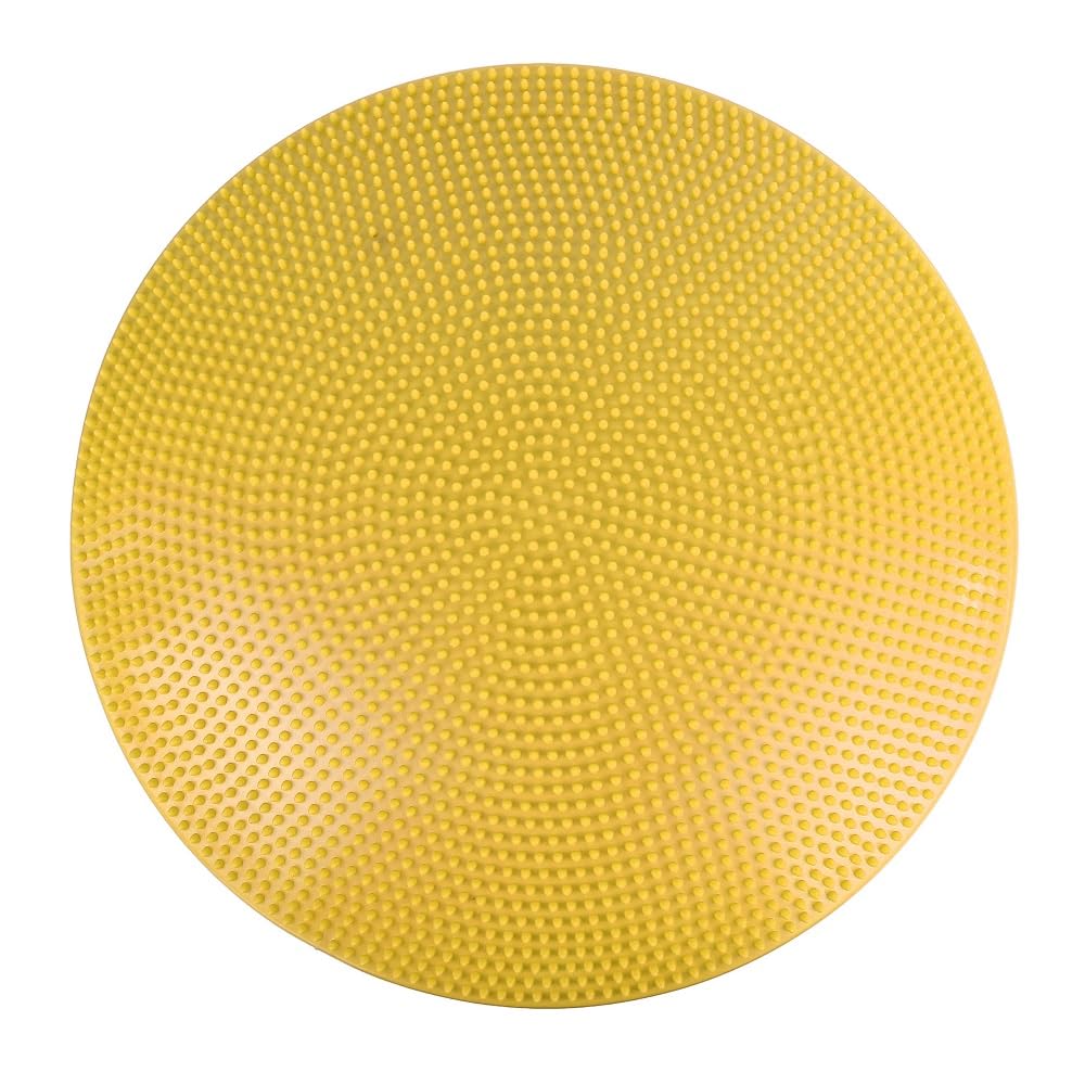 CanDo 30-1868Y Inflatable Vestibular Disc, Yellow, 60 cm Diameter