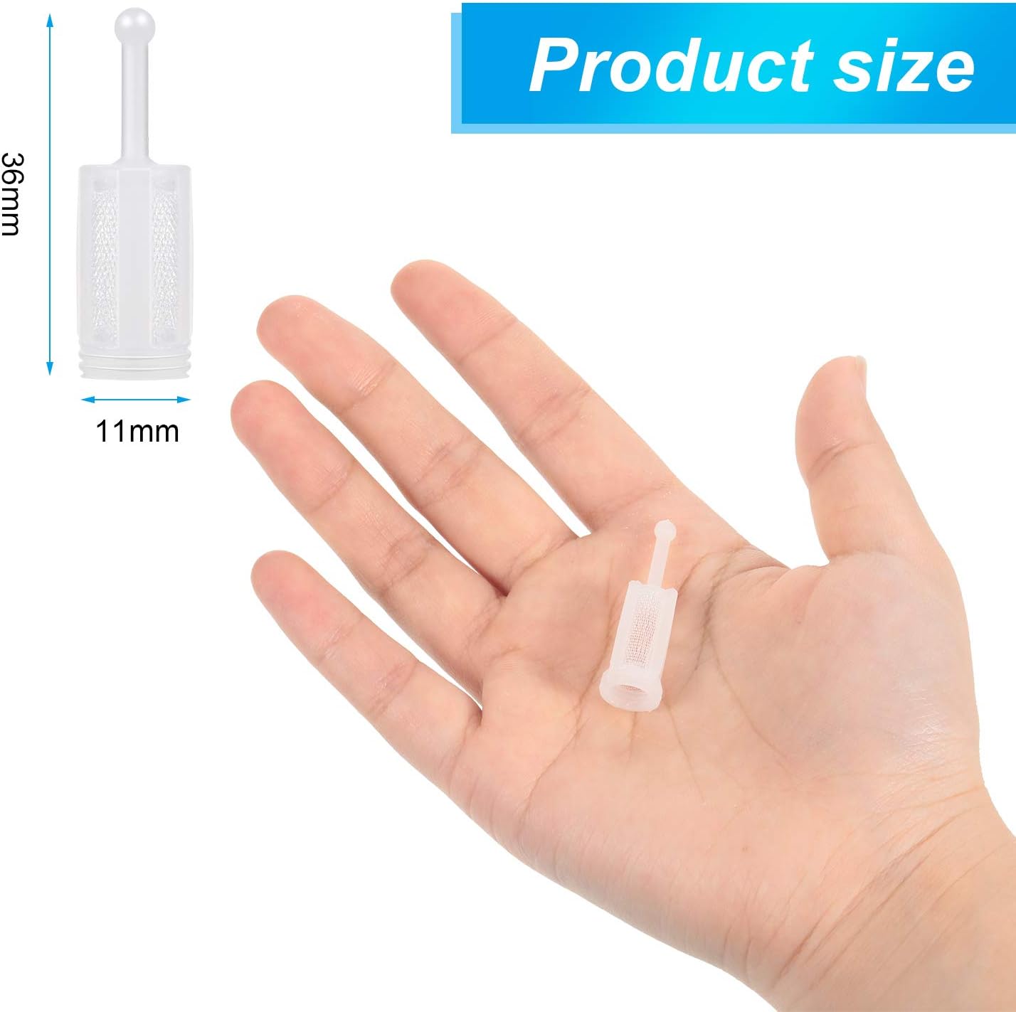 Boao 40-Piece Paint Filter Set - Gravity Spray Filter HVLP - Disposable - Universal Size - Fits Most Gravity Feed Sprayers - Image 3