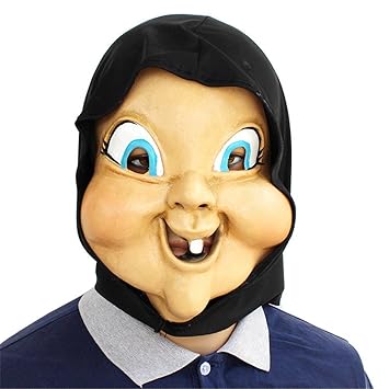Wydm Halloween Lustige Requisiten Cosplay Video Horror Scary Latex Maske Prom Party Amazon De Baby