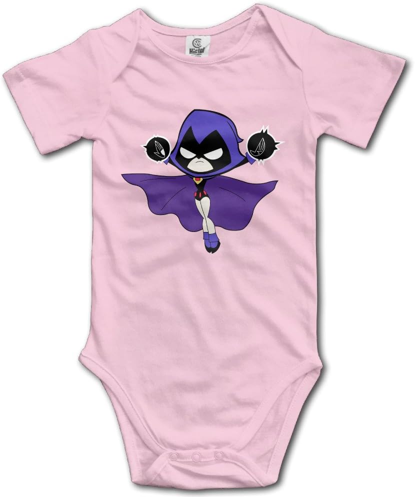 Raven - Teen Titans Go! Toddler Funny Romper Baby Onesie Pink