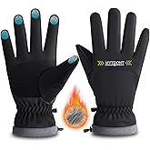 MVTDONT Winter Gloves - Snowboarding GlovesWomen's Winter Waterproof Ski Gloves Snow Warm Riding Gloves Cold Weather Driving Cycling Running Size Universal