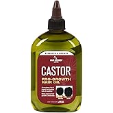 Hair Chemist Pro-Growth Natural Castor Hair Oil, Large 12 oz. - Strengthening & Growth Stimulator for Hair Growth