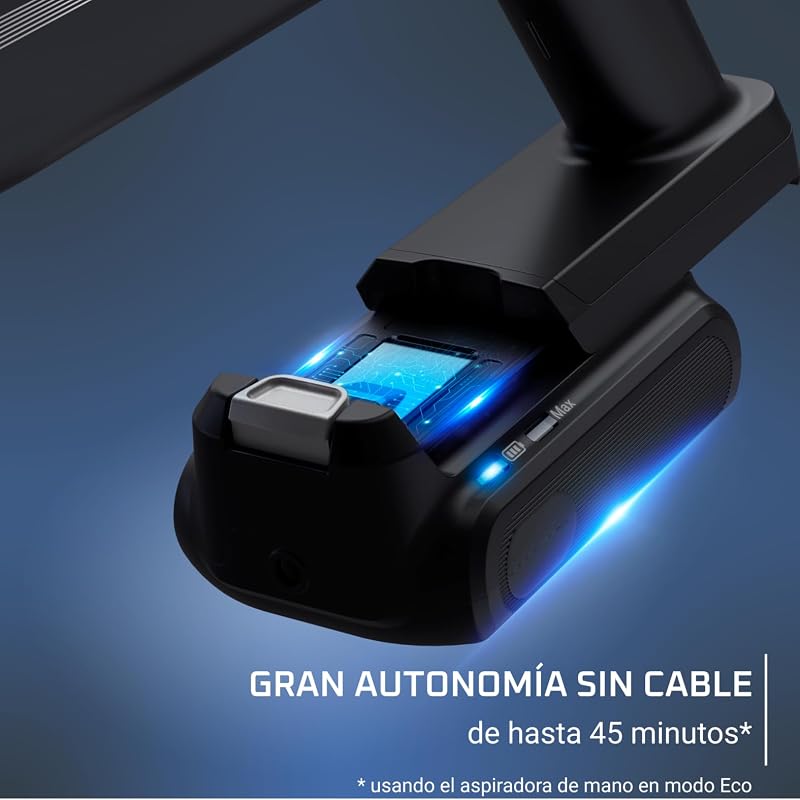 Rowenta x-pert 7.60, aspirador de vassoura sem fio, potente, muito leve, bateria de longa duração, rh6a31wo
