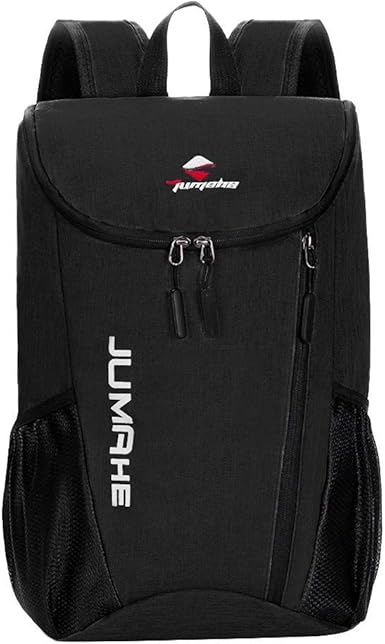 black cloth backpack