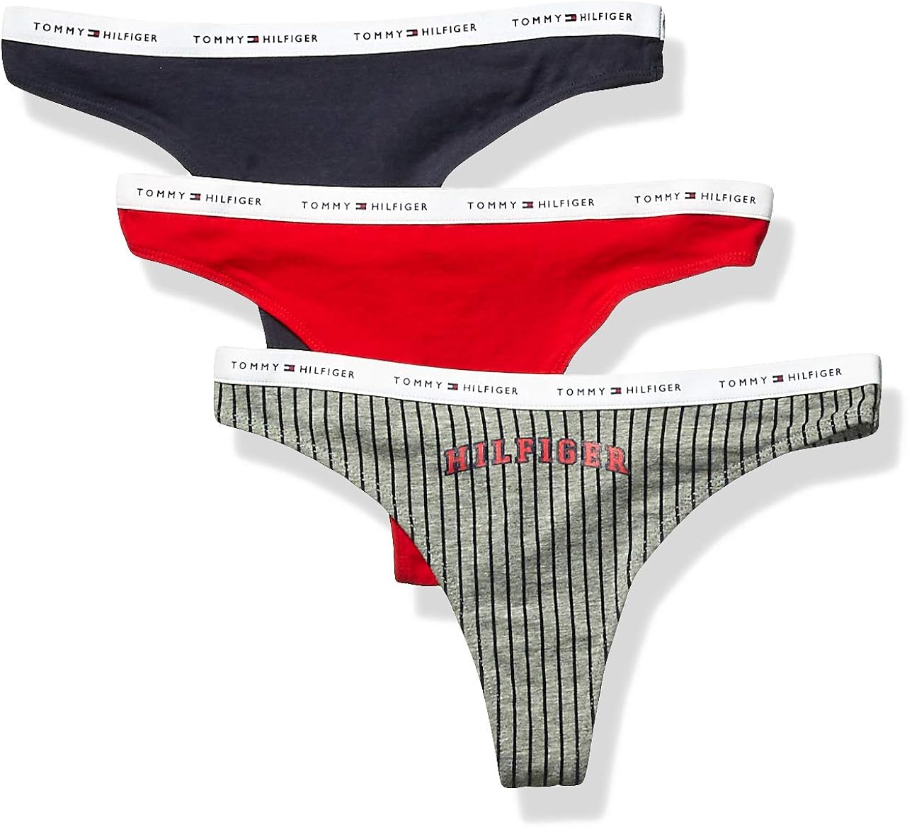 Tommy Hilfiger Women's Cotton Thong Underwear Panty