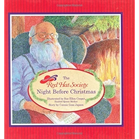 Red Hat Society Night Before Christmas, The book cover