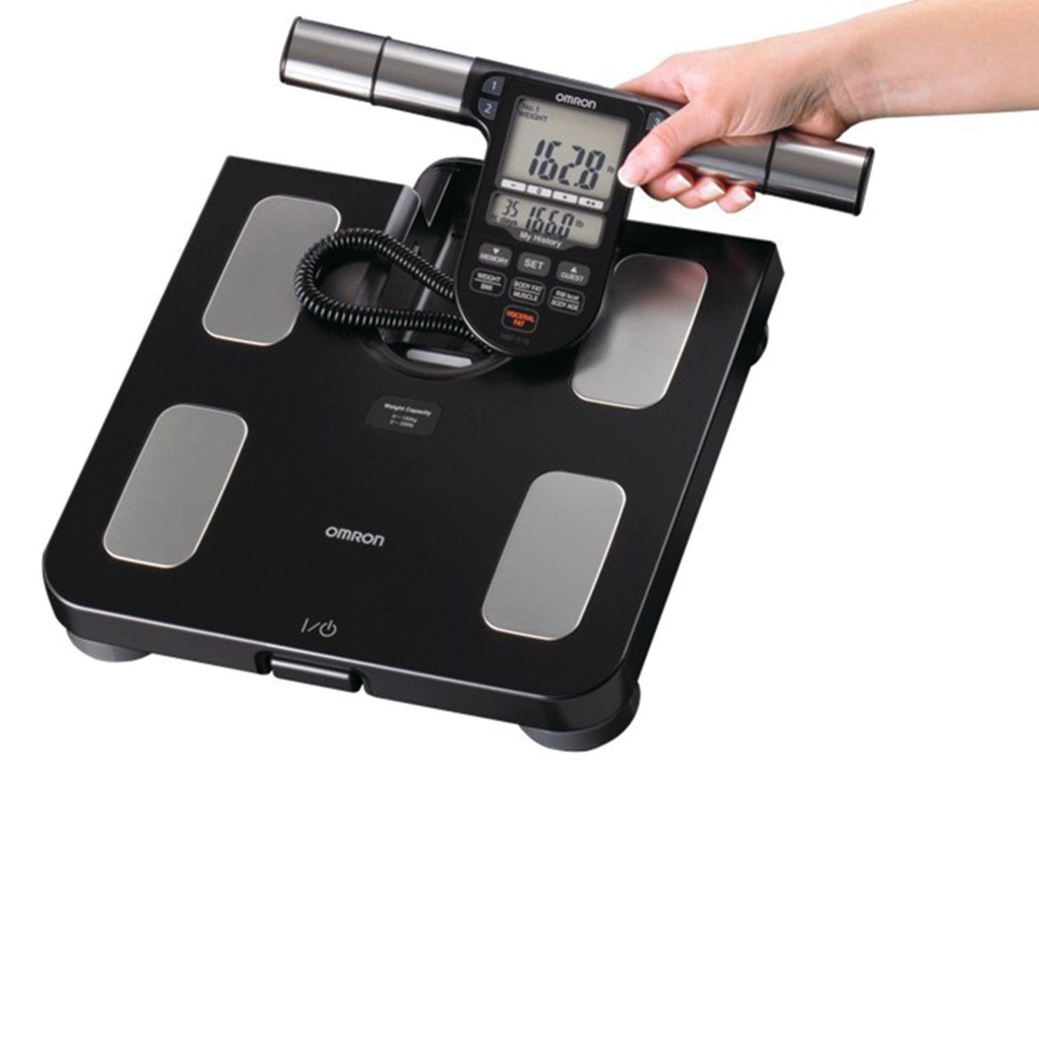 Omron Body Composition Monitor with Scale 7 Fitness Indicators & 180