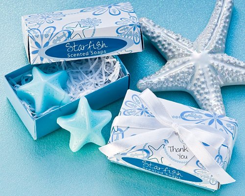 Starfish Scented Soaps - Wedding and Bridal Shower Favor Guest Keepsake Gift (BULK BUY SALE)