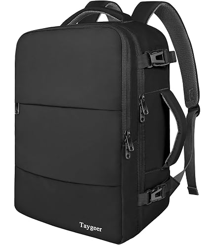Aerolite AA & Delta Airlines Travel Backpack for Adults - Maximium Size Personal Item Backpack 18”x14”x9” with YKK Zippers