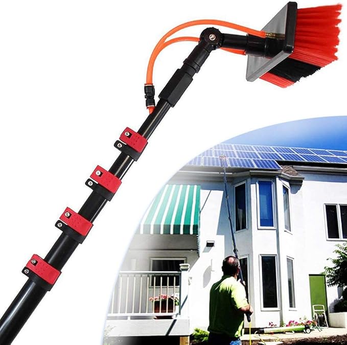 Water Fed Pole Kit & Outdoor Window Cleaner Window Glass 3.6M/5.4M/6M/7.2M/9M/11M Telescopic Water Fed Pole Kit & Outdoor Window Cleaner Window Glass 3.6M/5.4M/6M/7.2M/9M/11M Telescopic