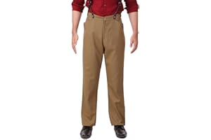 ThePirateDressing Steampunk Cosplay Costume Classic Victorian Men's Pants Trousers C1331