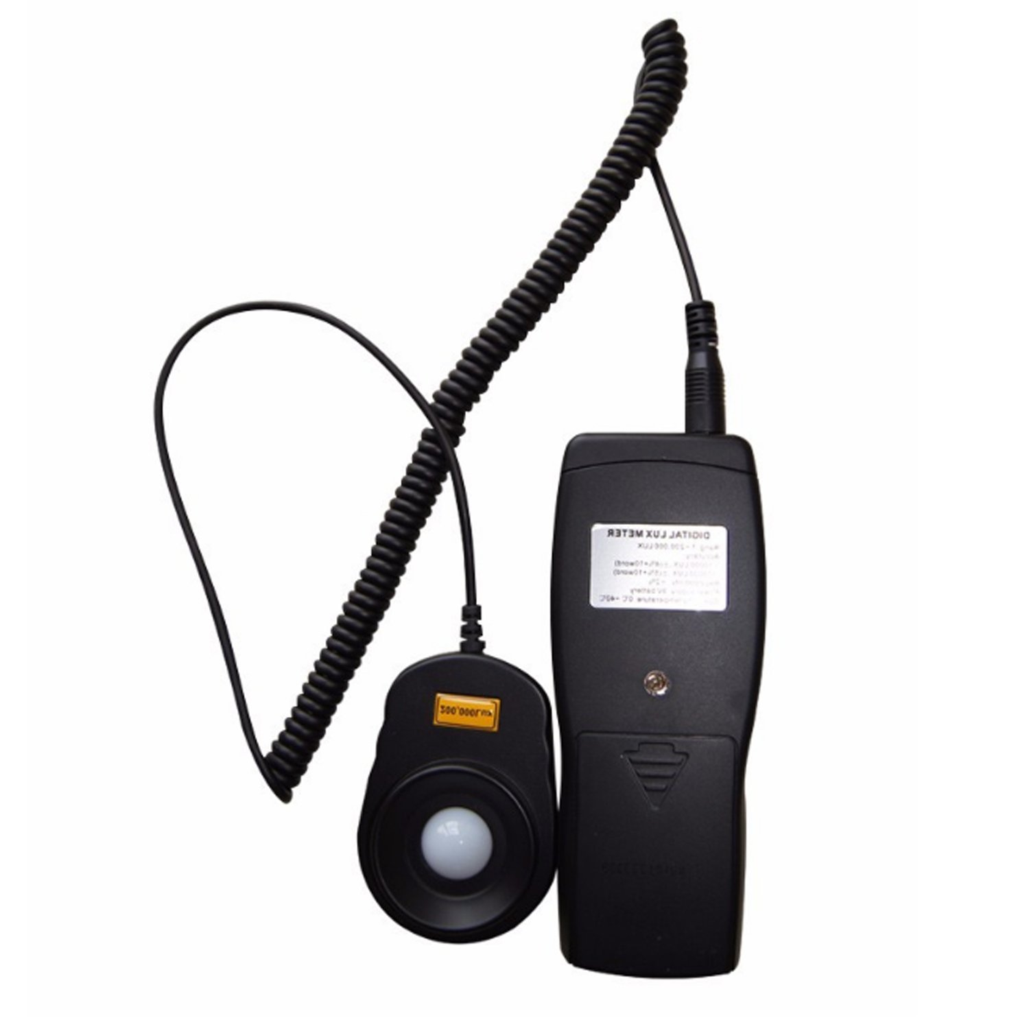 Luxmetro Digitale YF-881D - Misuratore Di Luce Portatile 0.1-400.000 Lux Con Sensore Girevole 270° - Foto 2