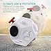 Fidget Dodecagon Cube,Upgrade 12 Sided Dice Toy EDC ADD ADHD Relieves Anxiety and Stress for Children Teens Adults,Easy to Carry and Use (White)