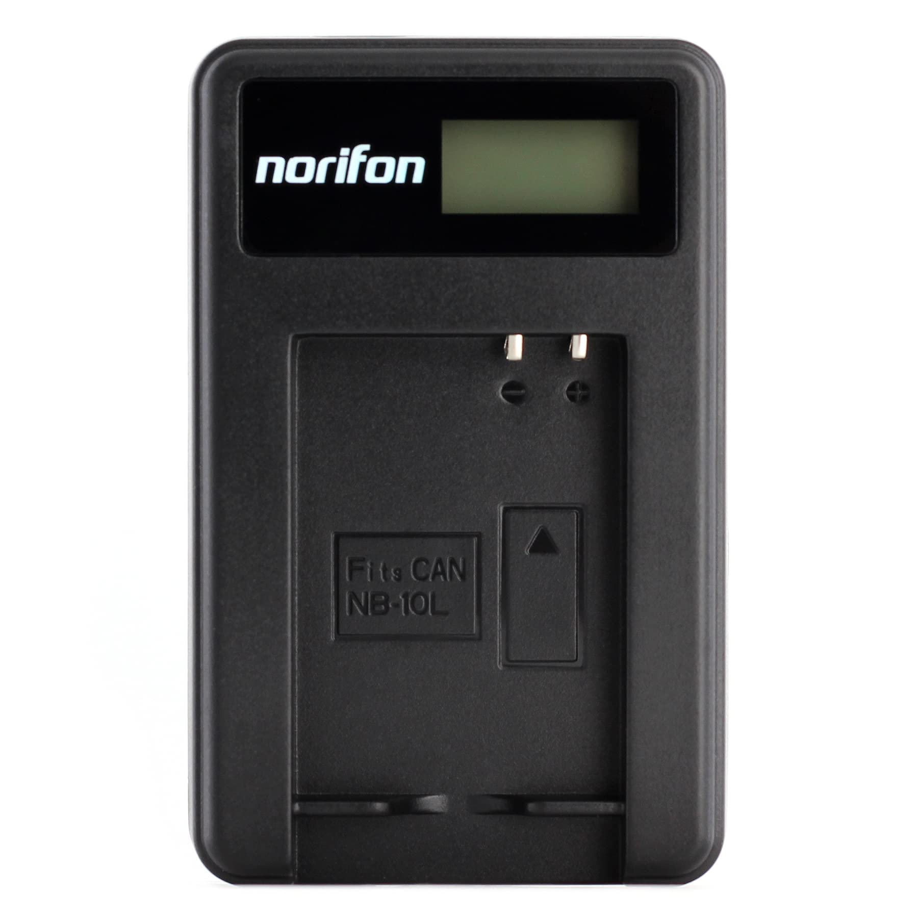 Photo 1 of Norifon NB-10L LCD USB Charger for Canon G3X, PowerShot G1 X, PowerShot G15, G16, PowerShot SX40 HS, SX50 HS, SX60 HS Camera and More