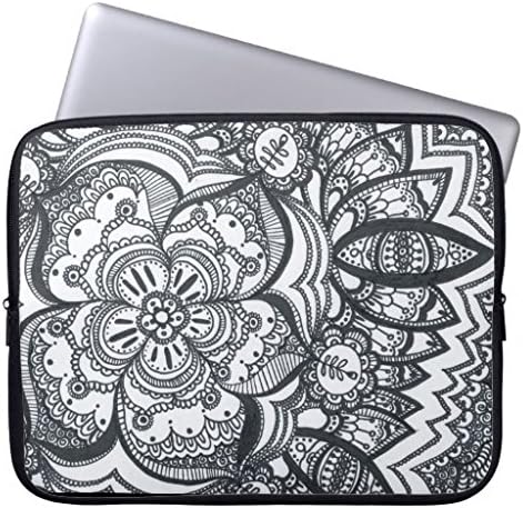 Eyed Flower Mandala Laptop Sleeve 12 Inch,Notebook/MacBook Pro/MacBook Air Laptop