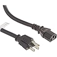 StarTech SJT Computer Power Extension Cord, 14 AWG, 3 ft (L)