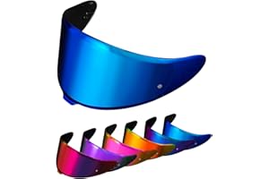 PSLER RF-1400 RF 1400 visor - CWR-F2R Face Shield Helmet Visor Motorcycle Helmet Shield Accessories Replacement for RF 1400 CWR-F2R NXR2 Z8,Deep Blue