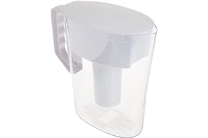 Brita 5 Cup Filter Pitcher, Reduces Chlorine taste and odour from Tap Water, Filters 151 Litres, Slim, White