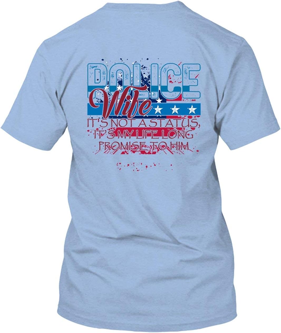 police wife t shirt