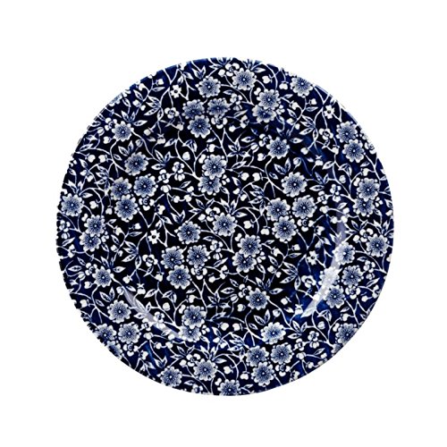 Churchill Super Vitrified GF613 Porcelain Vintage Tea Plate, Victorian Willow Print, 210 mm Diameter (Pack of 6)