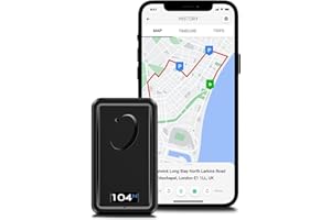 Rewire Security 104N 4G GPS Tracker for Vehicles - Real-Time Portable 4G LTE Car Tracker, Van & Motorcycle Location Monitorin
