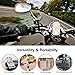 Gshine Universal Bike Phone Holder, Bicycle Handlebar Stroller Mount for any 4 to 6 Inch Cell Phone Android Smartphone, Adjustable Silicone Handlebar Crack, Ideal for Road Mountain Bikes and Motorc