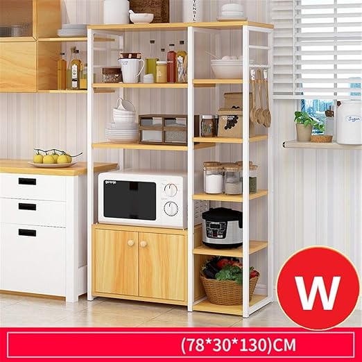 WWDS Cocina Estante,microondas Soporte De Piso,Cocina Libre ...