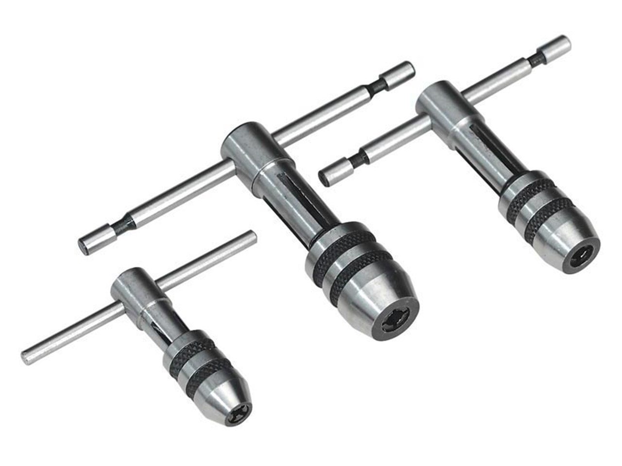 THandle T Type Tap Wrench Set of 3 Pieces Solid Collet Jaws Amazon.in