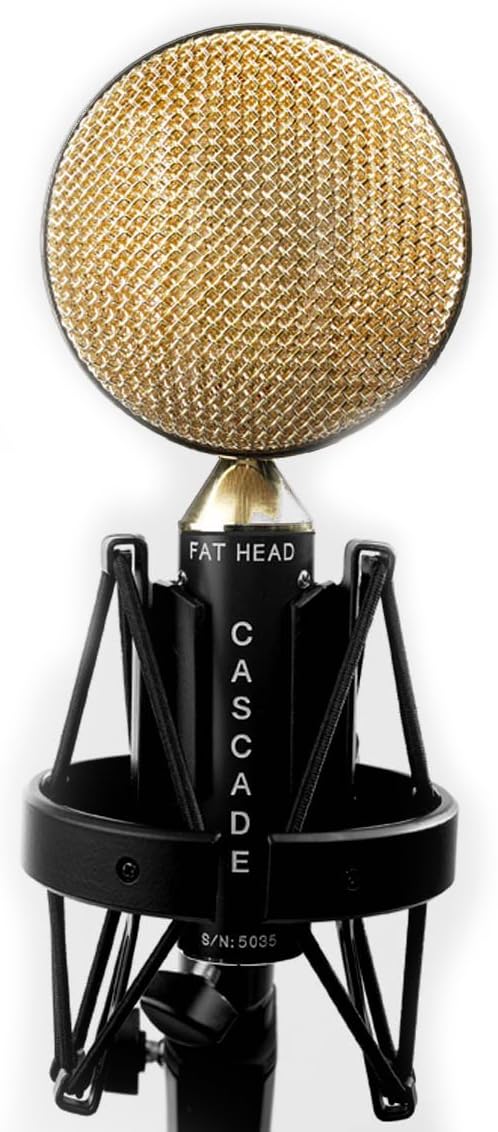 Cascade Microphones FAT HEAD - Black/Gold