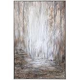 Uttermost Abstract Art in Antique Silver, Multicolor, 2.25 x 41.25 x 61.25, (31331)