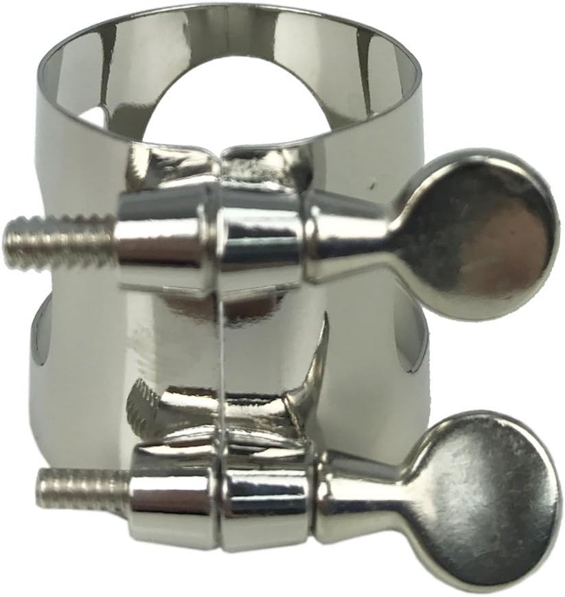 Montreux Sonata Student Bb Clarinet Ligature, Silver - Image 3
