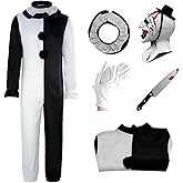 Pigmiss Kids Art The Clown Terrifying Costume Horror Mask Killer Scary Halloween Masquerade Party Cosplay Outfits