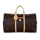 Signature Brown Duffel Traveler by Rioni Designer Handbags & Luggage