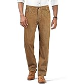 Heyfanee Mens Linen Jeans Slim Fit Lightweight Elastic Waist Pants for Men