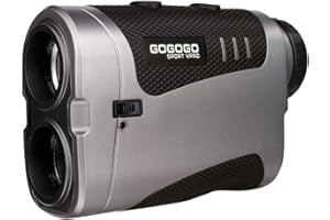 Gogogo Sport Vpro VRP Magnetic Golf Rangefinder with Slope Switch 1500/2500 Yards 7X Magnification, ±0.3yd Accuracy, Recharge