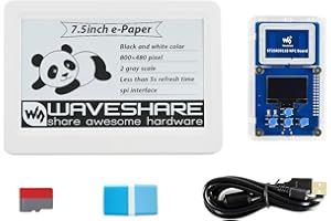 Waveshare 7.5inch NFC e-Paper Eval Kit Bundle with 7.5inch NFC-Powered e-Paper ST25R3911B NFC Board Micro Card 16GB Micro Car