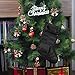 Tactical Christmas Stocking Bag Military Dump Drop Magazine Storage Bag EDC Molle Pouch for Christmas Ornament Decoration Gifts for Veterans Military Patriotic and Outdoorsy People Black